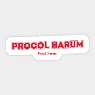 Procol Harum Sticker